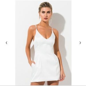 Akira White dress